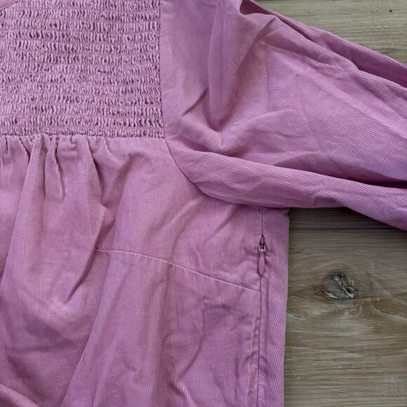 Boden Cecily Cord Midi Dress Pink Haze 14R - Picture 4 of 12